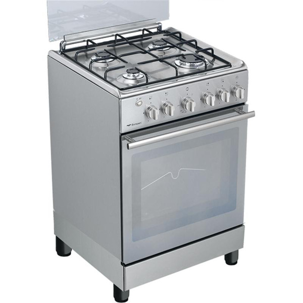 Bompani BO543GD/N Freistehend Gas hob A Edelstahl Küchenherd