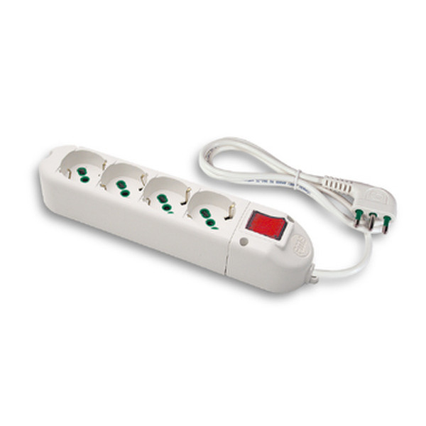 FME 46083 4AC outlet(s) 1.5m White power extension