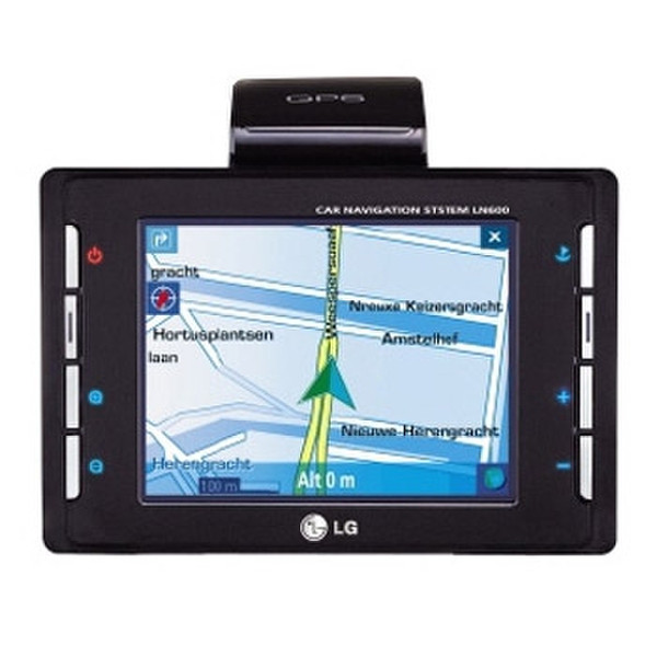 LG LN-600 Stand Alone Navigation Systeem Europe Fixed LCD Touchscreen navigator
