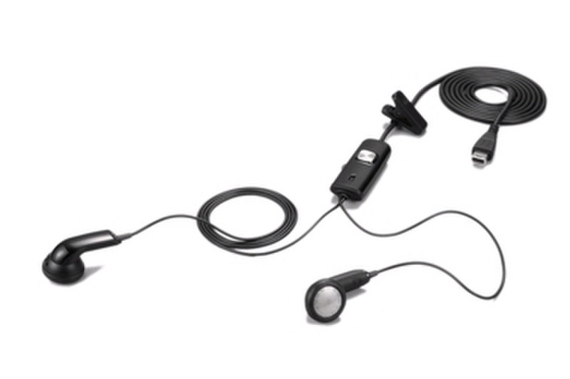 HTC HS S200 stereo headset Binaural Black headset
