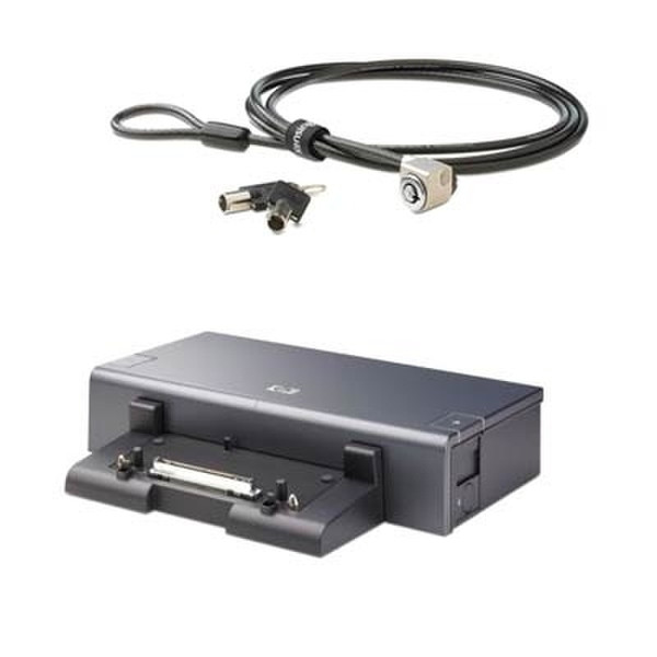 HP Advanced Docking Station and Kensington Security Lock Notebook-Dockingstation & Portreplikator