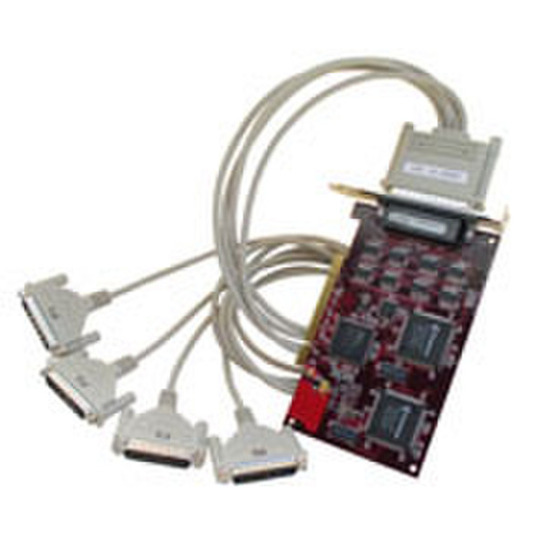 Comtrol RocketPort Plus uPCI Quad DB25 Schnittstellenkarte/Adapter