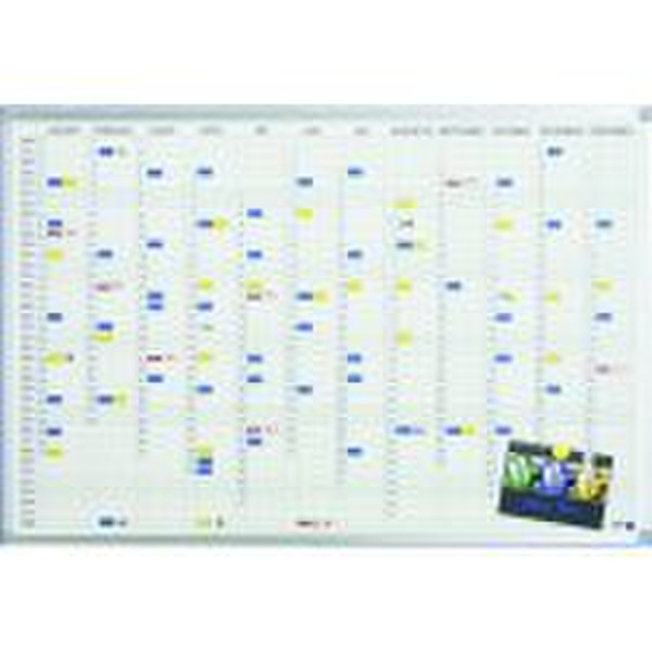 Smit Visual Jaarplanner 60x90cm planning board