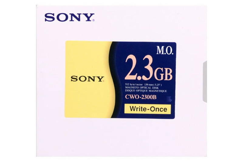 Sony 2.3GB 5.25" MO Disc