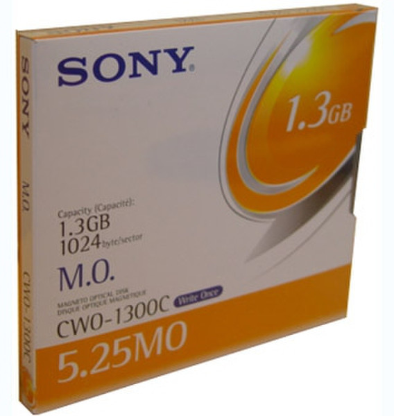 Sony 5.25” Magneto-Optical Disc