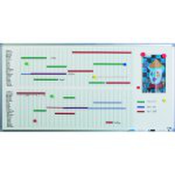 Smit Visual 53-Wekenplanner 60x120cm planning board