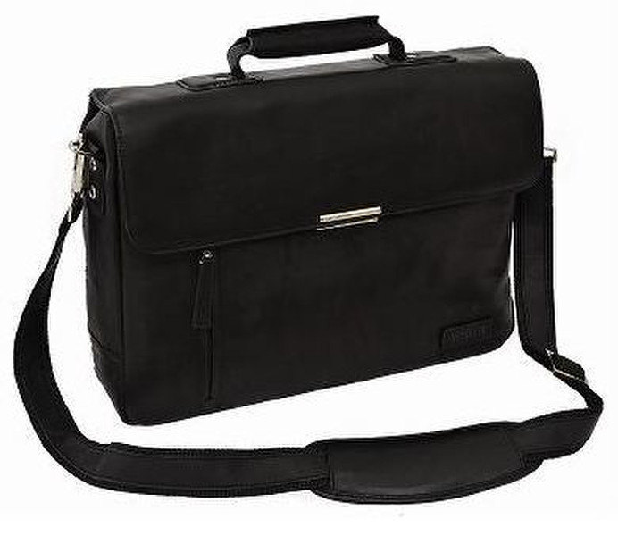 Orna 1070 Leather Black briefcase