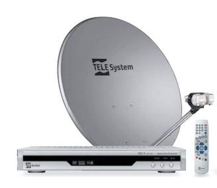 TELE System 9+13 Dual Feed Kit Grey satellite antenna