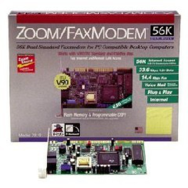 Zoom FaxModem 56K PCI Plus 56Kbit/s modem