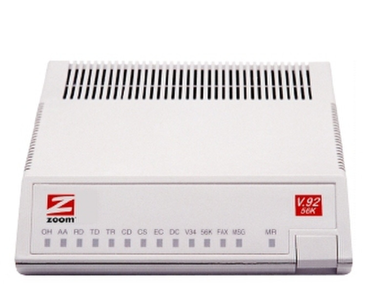 Zoom FaxModem 56K External 56Kbit/s Modem