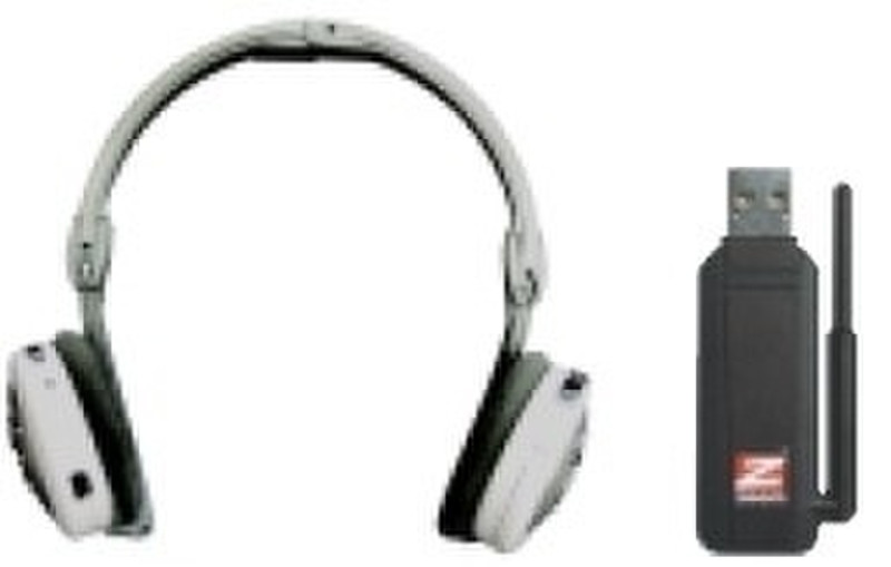 Zoom Bluetooth Stereo Headphones & USB Bundle for Skype Ohraufliegend