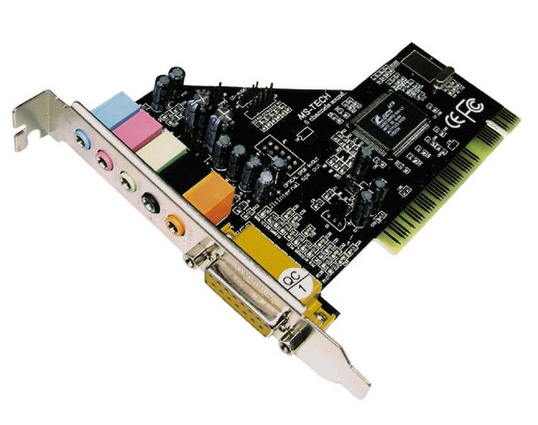 MS-Tech Soundcard LS 5.1 Eingebaut 5.1channels PCI