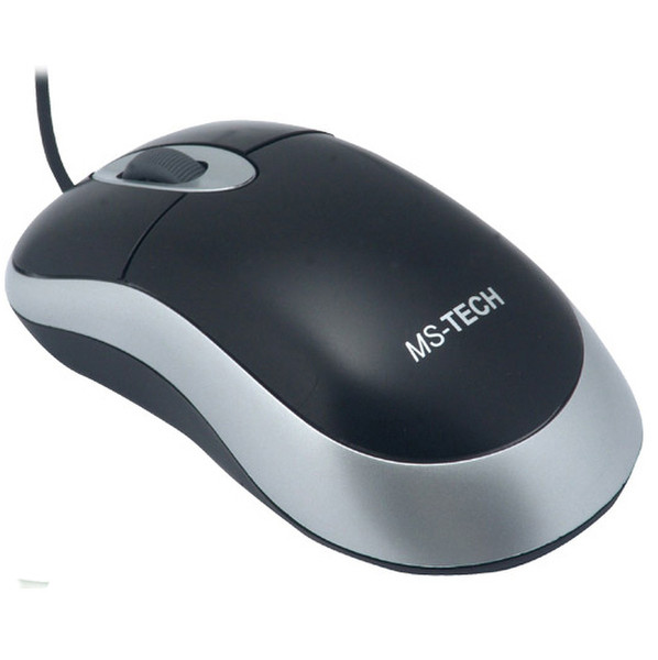 MS-Tech SM-25 Optical Mouse PS/2 Optisch 800DPI Maus