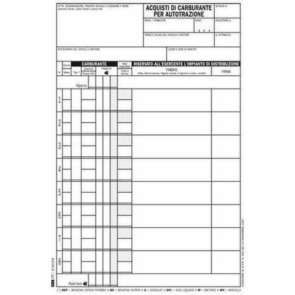 Edipro E5413B accounting form/book