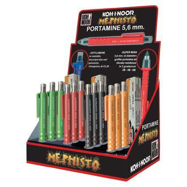 Koh-I-Noor Mephisto 12шт механический карандаш