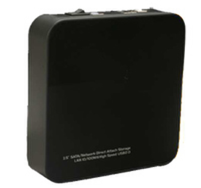 Techsolo TMN-620B USB/Ethernet HDD Box 3.5Zoll Schwarz
