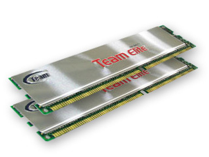 Team Group DDR2 667 2*1GB (Dual) TEDD2048M667HC4DC 2ГБ DDR2 667МГц модуль памяти