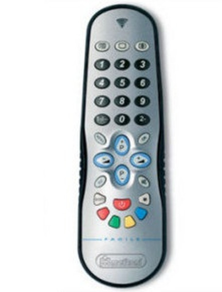 Meliconi Telecomando universale "GUMBODY" FACILE IR Wireless push buttons Silver remote control