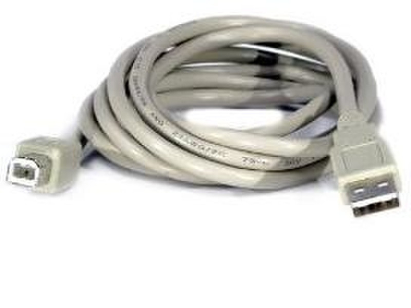 Kraun KS.01 1.5м USB A USB B Бежевый кабель USB