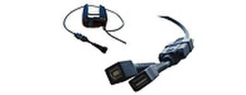 Psion Vehicle Cradle USB Cable Adapter Черный кабельный разъем/переходник