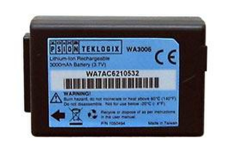 Psion Battery, High Capacity (3000 mAh) Lithium Ion Rechargeable Литий-ионная (Li-Ion) 3000мА·ч 3.7В аккумуляторная батарея