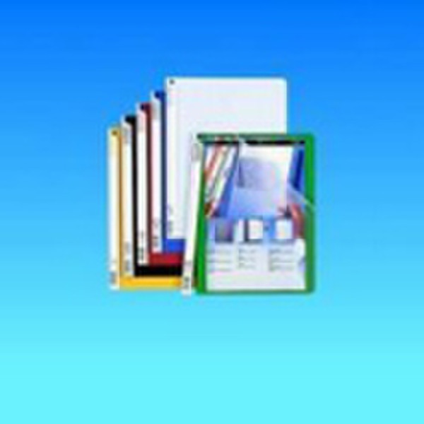Elba Clip Folder Chic, PVC Red PVC Red document holder