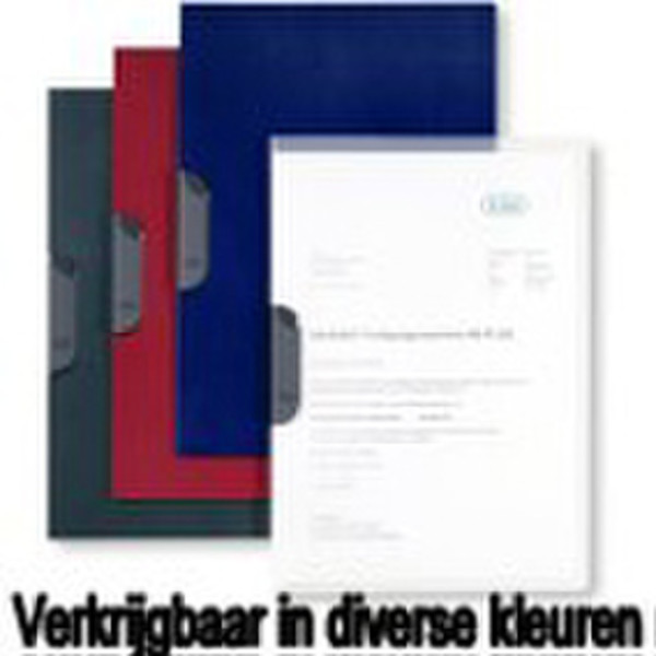 Elba Clip Folder Image with Clip-Fix System, PP Dark Blue Blau Dokumentenhalter