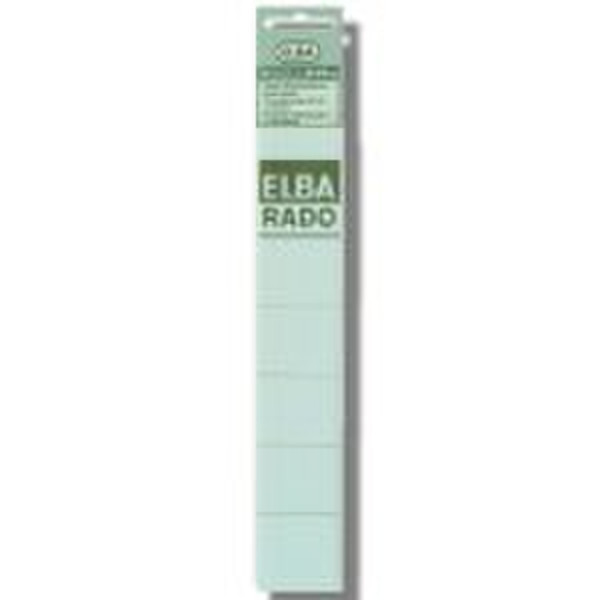 Elba Spine Label for Lever Arch Files 190 x 34 mm White-Grey Серый, Белый 10шт самоклеящийся ярлык
