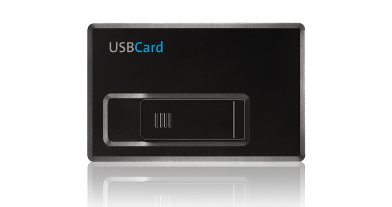 Freecom USBcard 8GB 8GB USB 2.0 Type-A Black USB flash drive