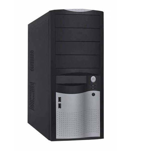 Eurocase ML 5410 CAROHO Midi-Tower Black,Silver computer case
