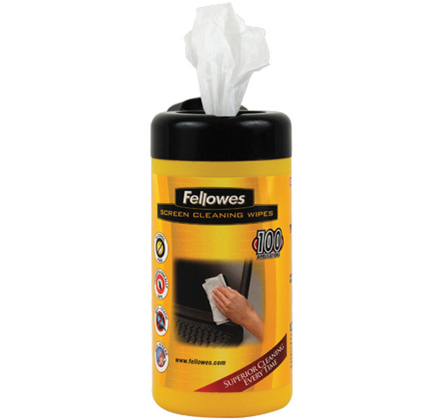 Fellowes 99703 Equipment cleansing wet cloths набор для чистки оборудования