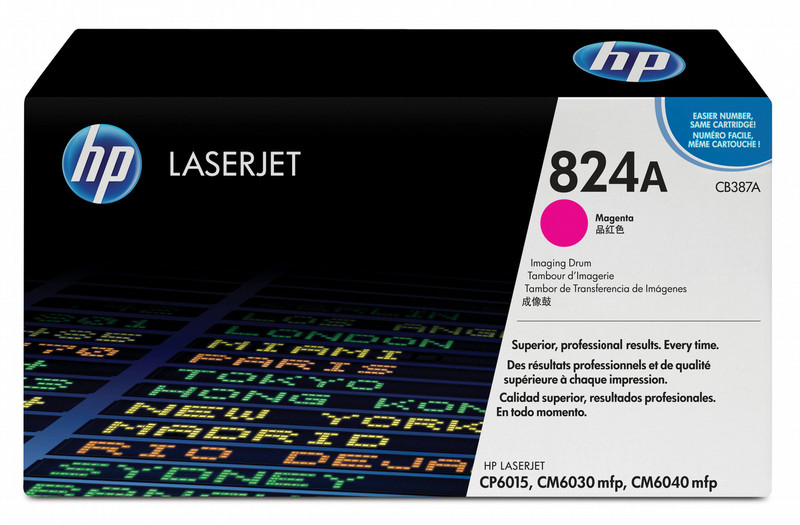 HP 824A Magenta LaserJet Belichtungstrommel