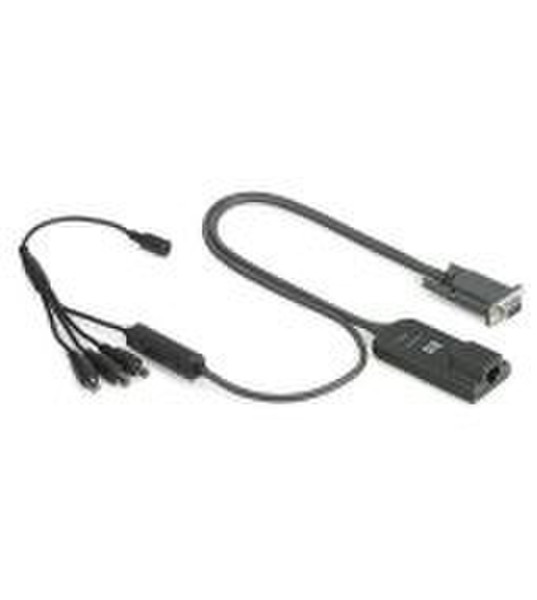Hewlett Packard Enterprise 373035-B21 9-pin DB-9 RS-232 RJ-45 Черный кабельный разъем/переходник