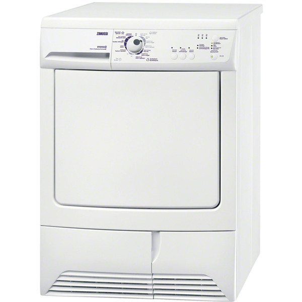 Zanussi ZTH475 freestanding Front-load 7kg A+ White tumble dryer