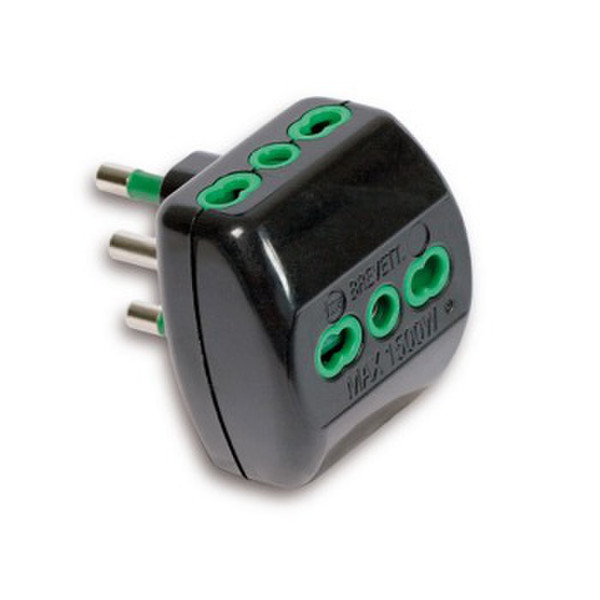 FME 87181 Type L (IT) Type L (IT) Black power plug adapter