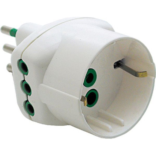FME 87210 Typ L (IT) Universal Weiß Netzstecker-Adapter