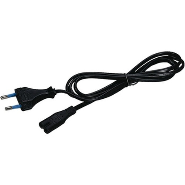 Garanti 99040-G 1.5m Power plug type C C8 coupler Black power cable
