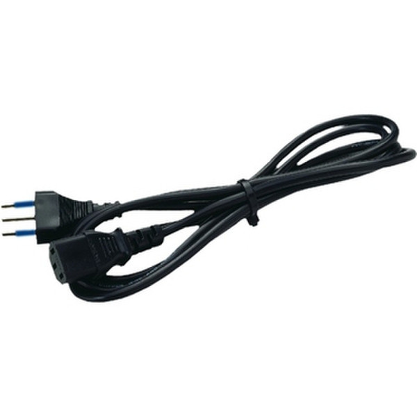 Garanti 99060-G 2m Power plug type L C13 coupler Black power cable