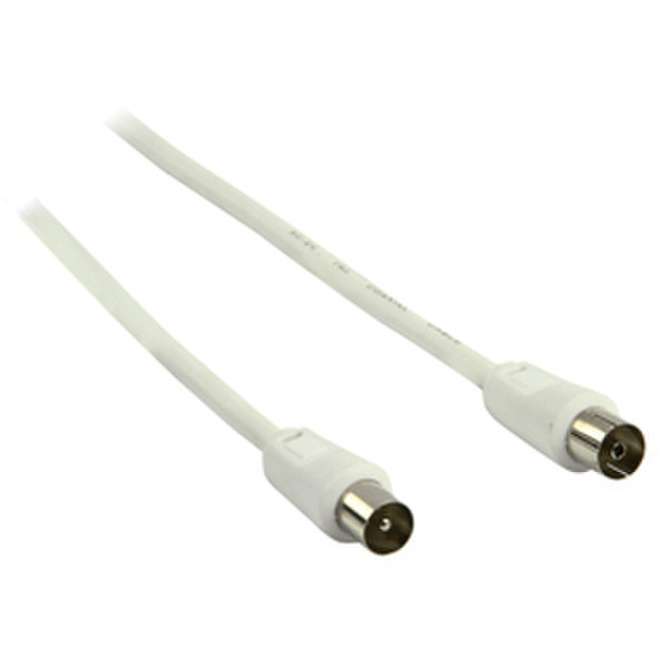 Valueline LVB3101 1.5m Coax Coax White coaxial cable