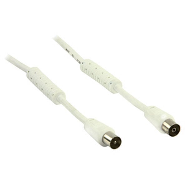 Valueline LVB3110 10m Coax Coax White coaxial cable