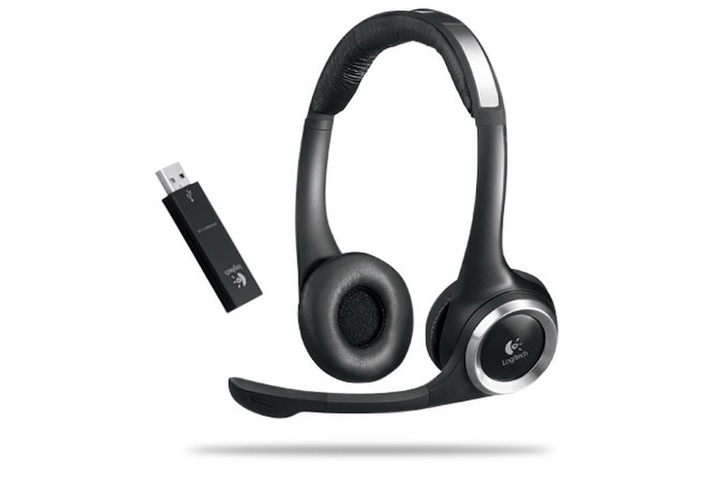 Logitech ClearChat PC Wireless Binaural Black headset