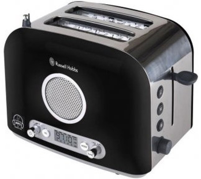 Russell Hobbs 15142-56 2slice(s) 800W Black toaster