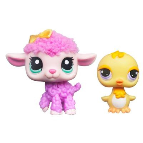 Hasbro Littlest Petshop Cutest Pets Розовый, Желтый