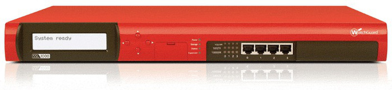 WatchGuard SSL 1000 Appliance 1U Firewall (Hardware)