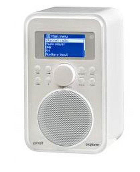 Pinell PIN100228 Persönlich Digital Weiß Radio