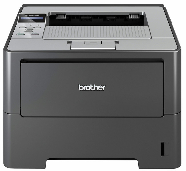 Brother HL-6180DW 2400 x 600dpi A4 Wi-Fi Черный, Серый лазерный/LED принтер