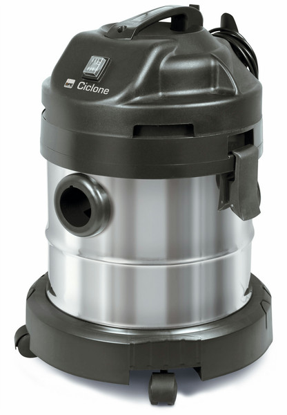 DPE Ciclone Zylinder-Vakuum 1250W Schwarz, Edelstahl