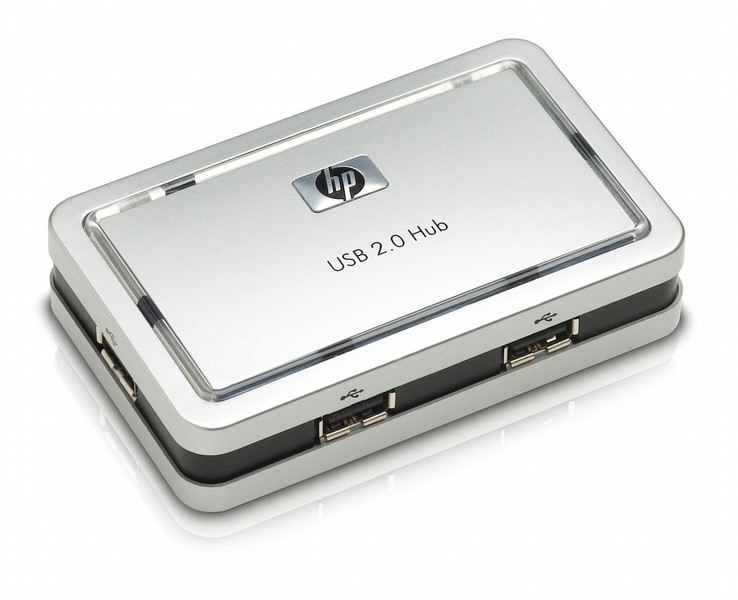 HP USB 2.0 4-Port Travel Hub Schnittstellenhub