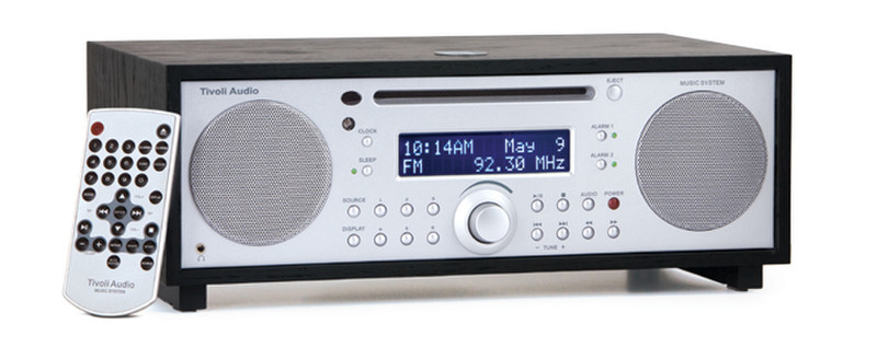 Tivoli Audio Music System Цифровой Черный, Cеребряный CD радио