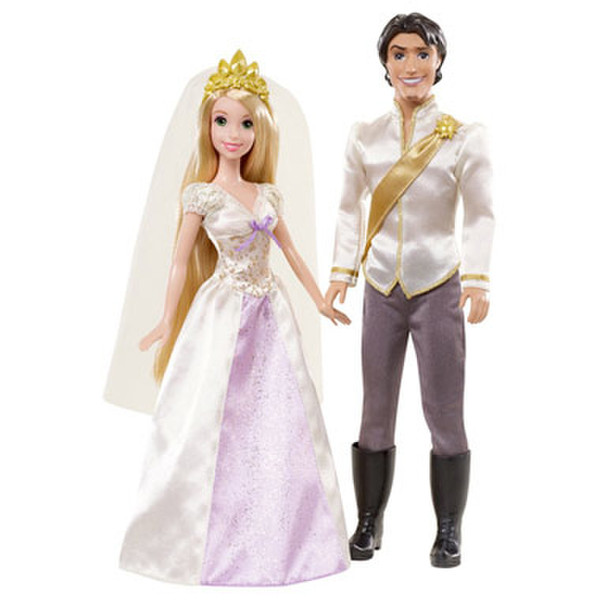 Mattel Princess Rapunzel and Flynn Разноцветный кукла